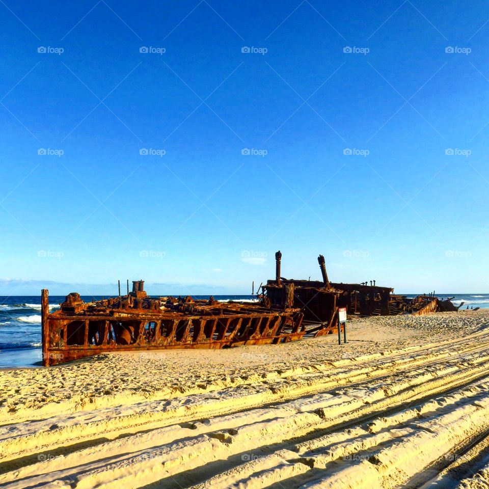 Abandonned ship