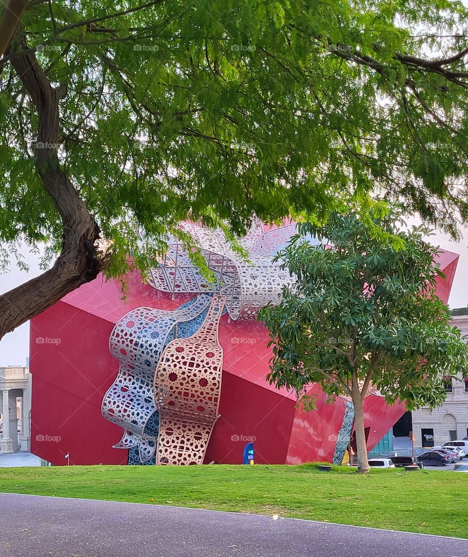 édifice à Doha Qatar