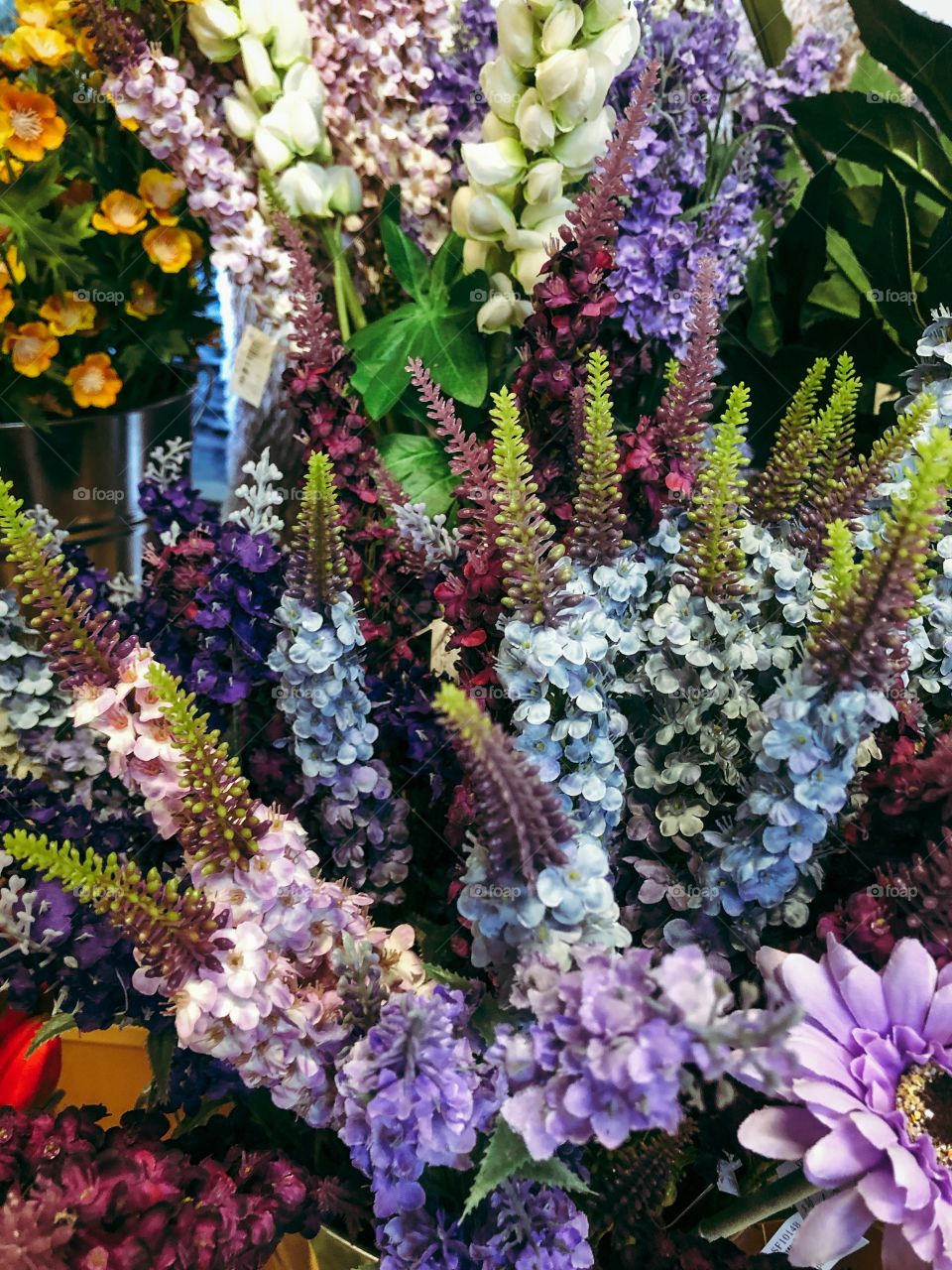 Some impressive array of dried flowers, what makes them so amazing is the sheer number of colorful stems.