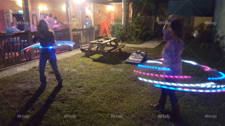 Hula Hooping!