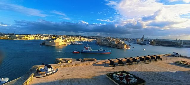 Malta ,Europe Valletta view point