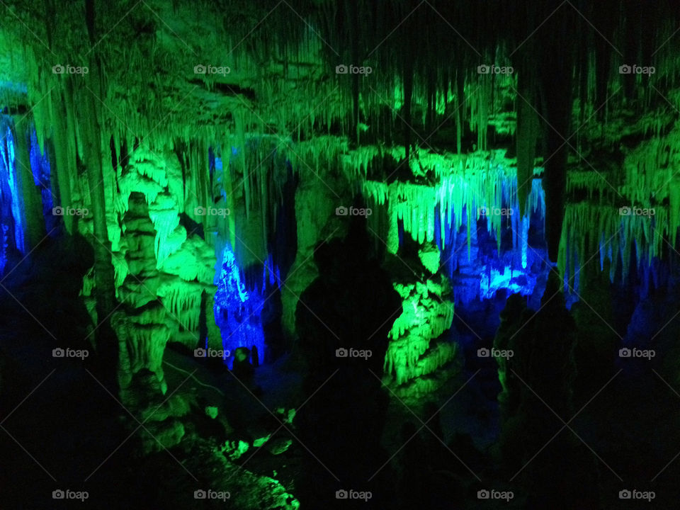 stalactite cave danor compani water lights by eladmanfred