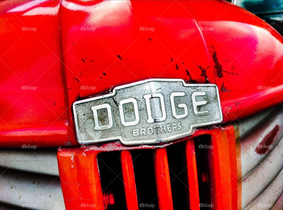 Old Dodge truck