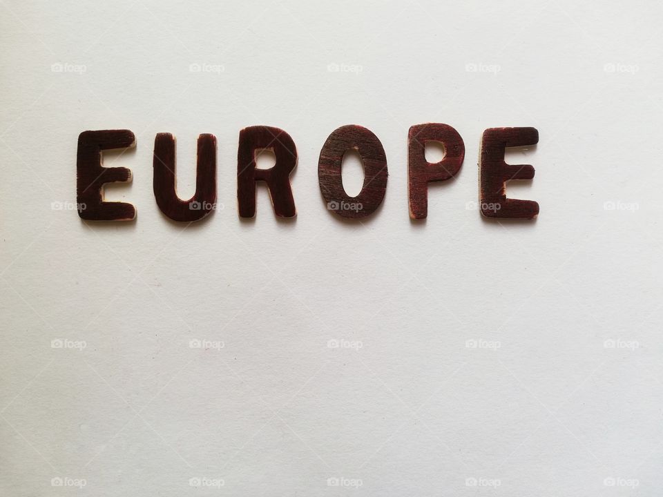 Written :"europe"