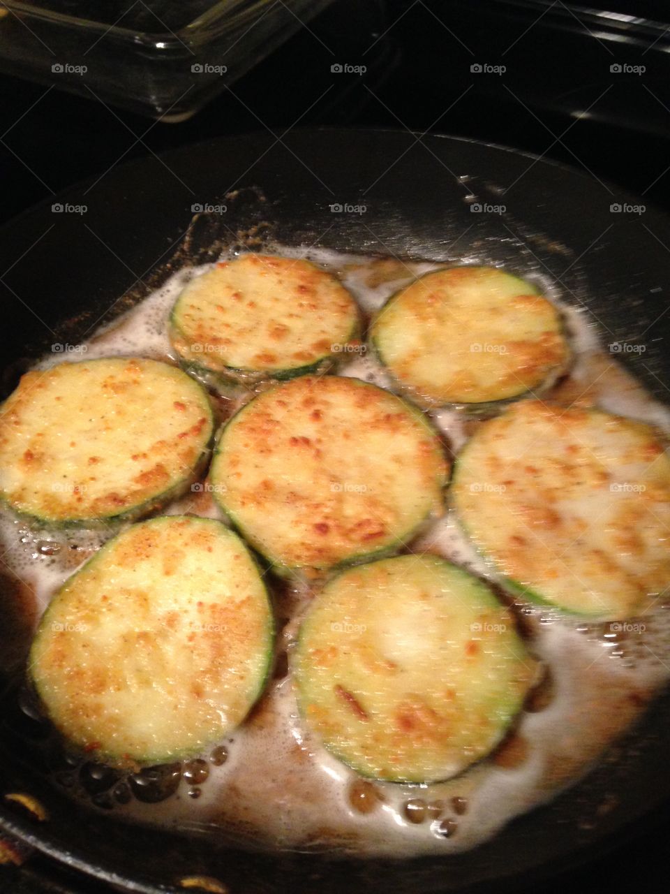 Fried zucchini 