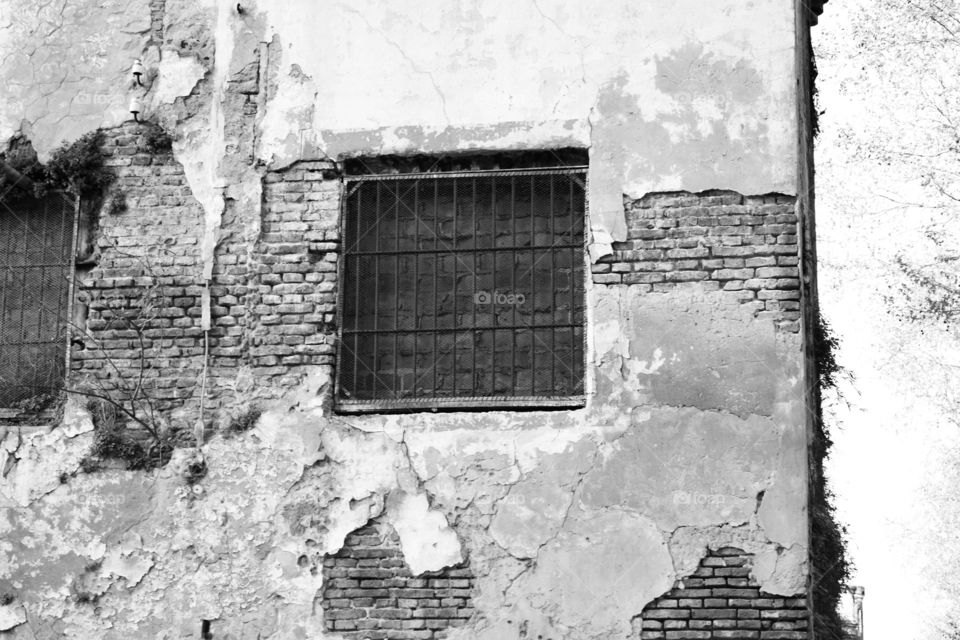 old jail wall