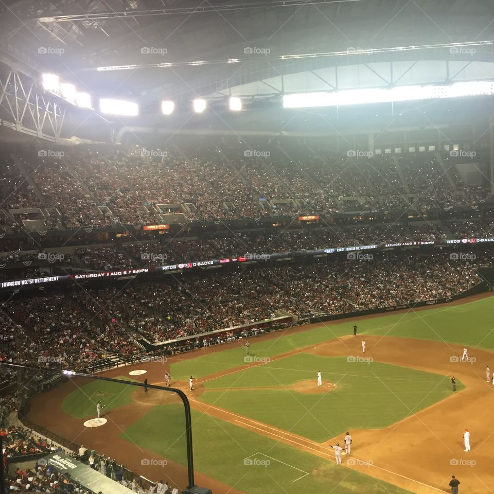 Baseball, Stadium, Competition, No Person, Ball