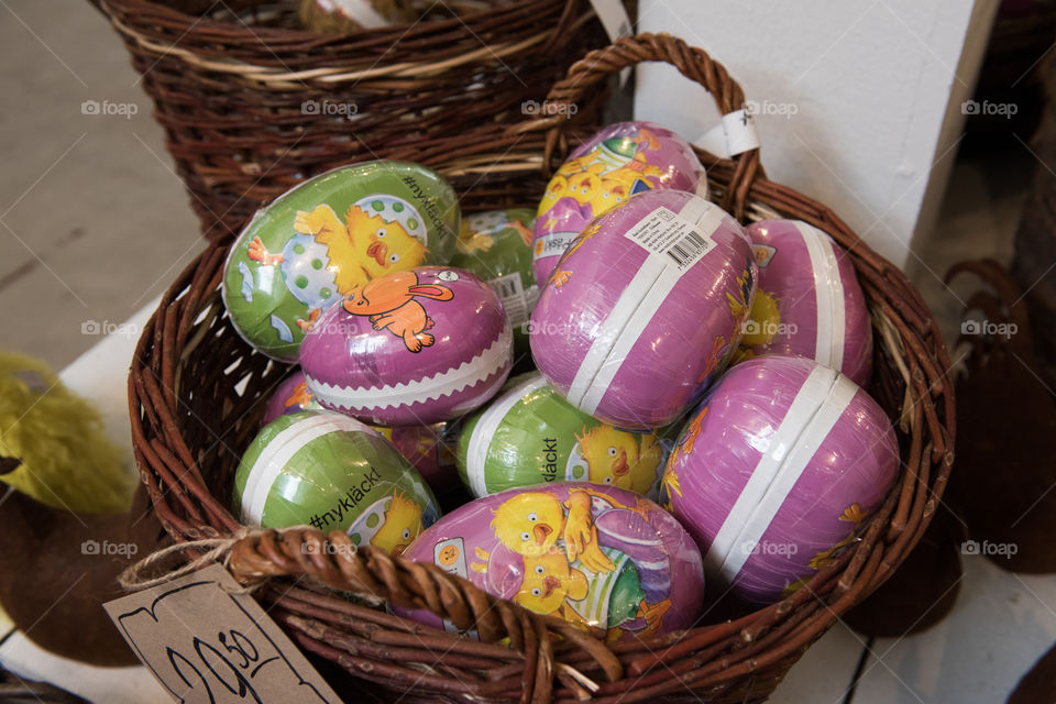 Easter eggs for children.