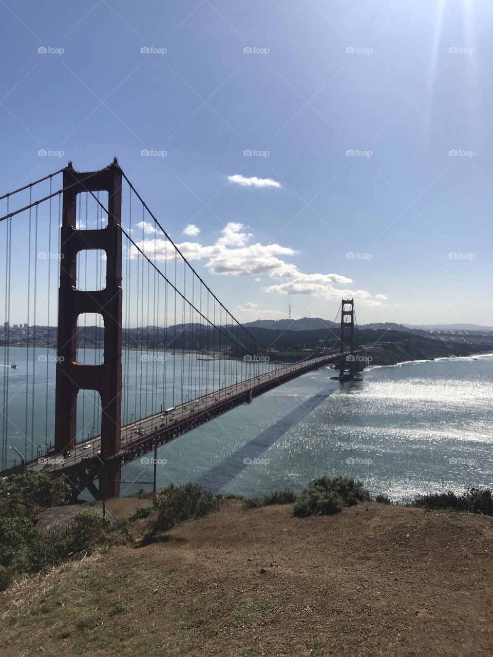 Golden Gate Bridge landscape