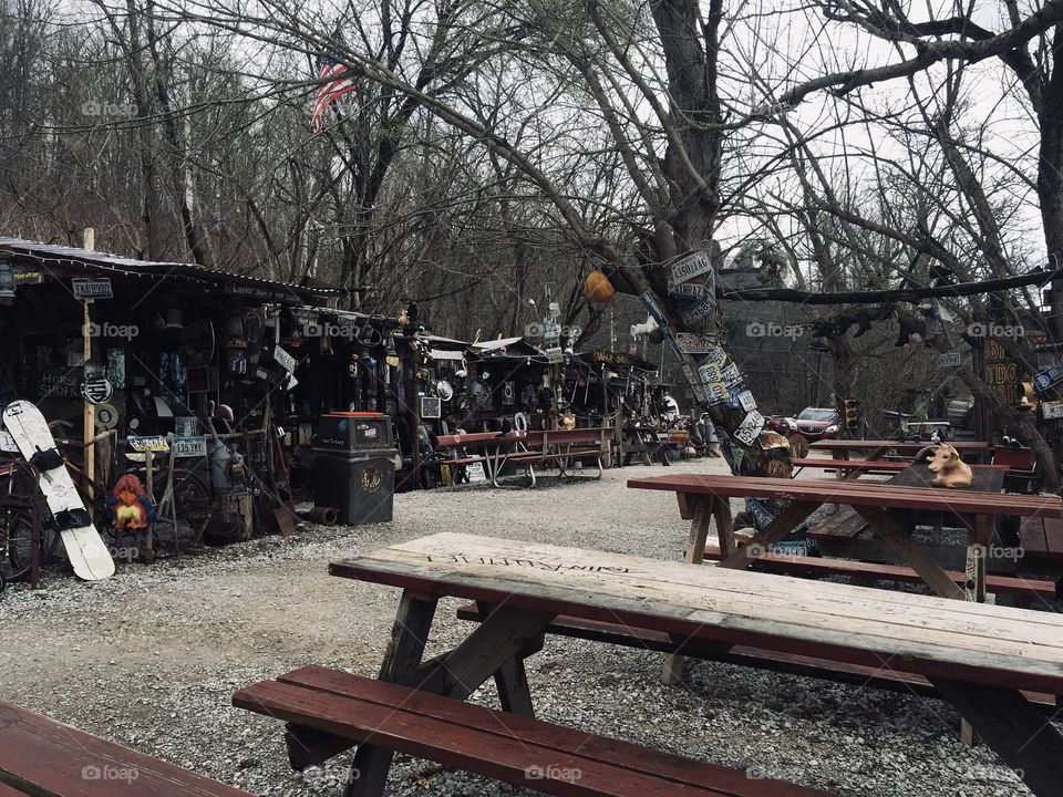 Road trip to Hillbilly Hotdogs, in LeSage, West Virginia. This popular hotdog stand was featured on an episode of “Diners, Drive-Ins, and Dives”. 