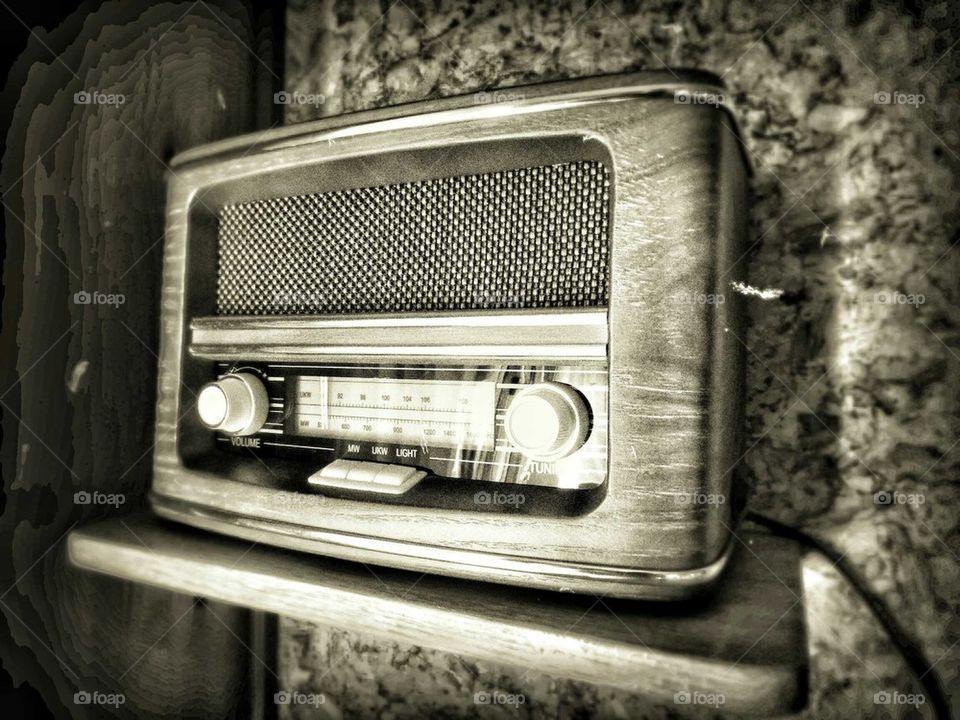 old style radio