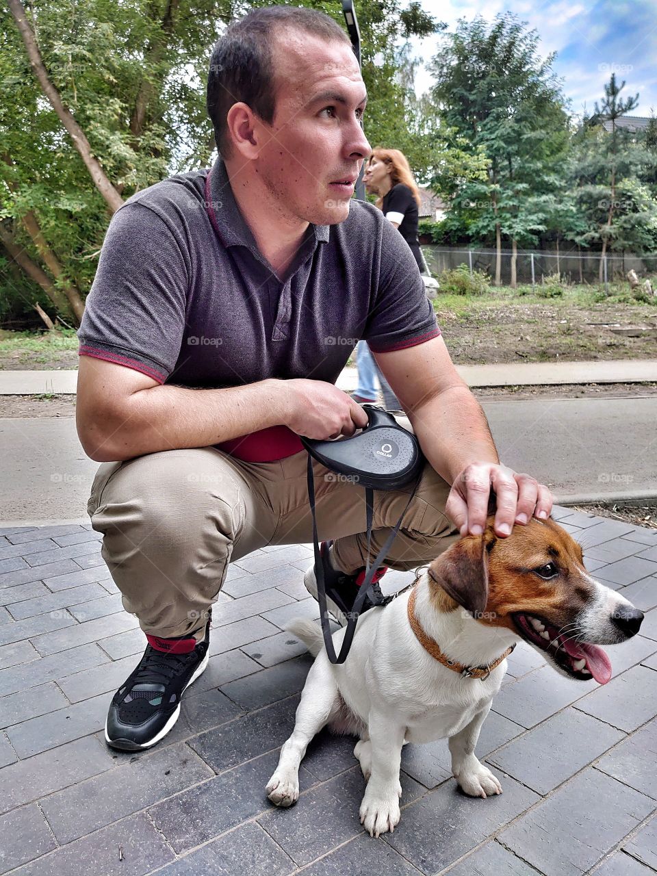 Morning Walk with the dog