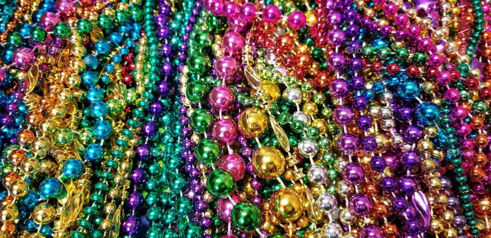 Madri Gras beads