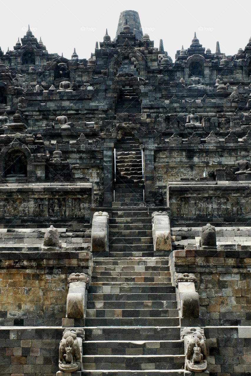 Borobudur - the biggest Buddhist temple