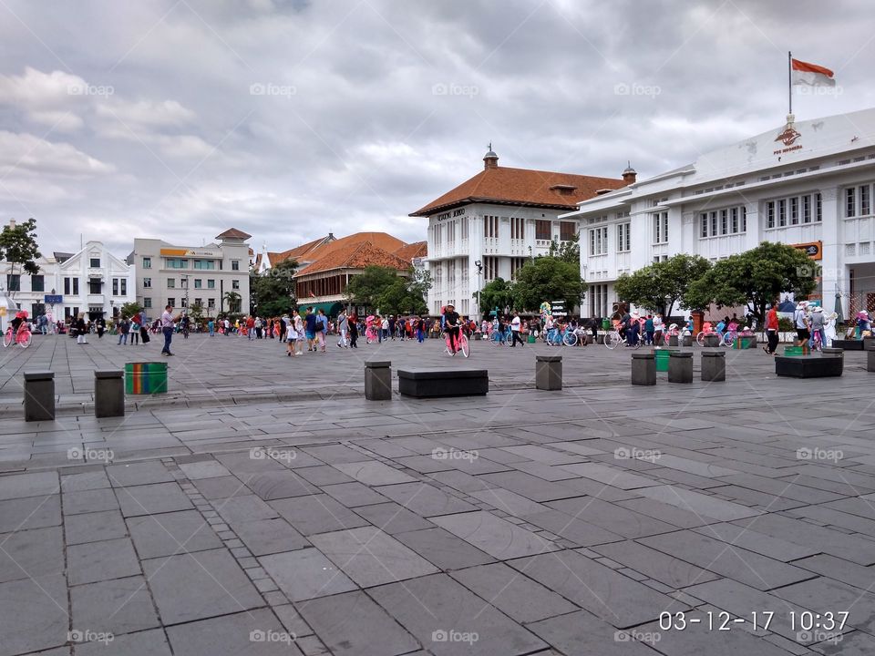 Kota Tua,  the complex of Nethdrlands Colonial Buildings.