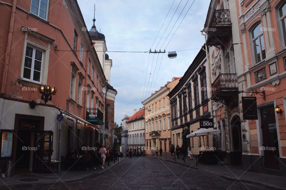 Backstreets of Vilnius