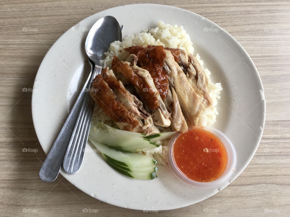 Chicken rice 