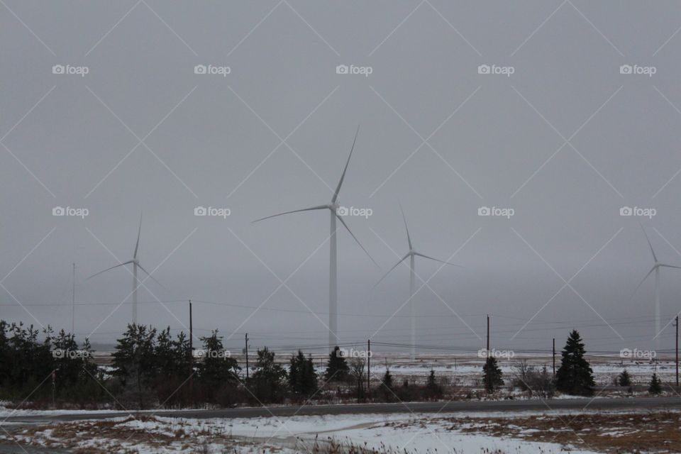 Electricity, Grinder, Wind, Windmill, Energy