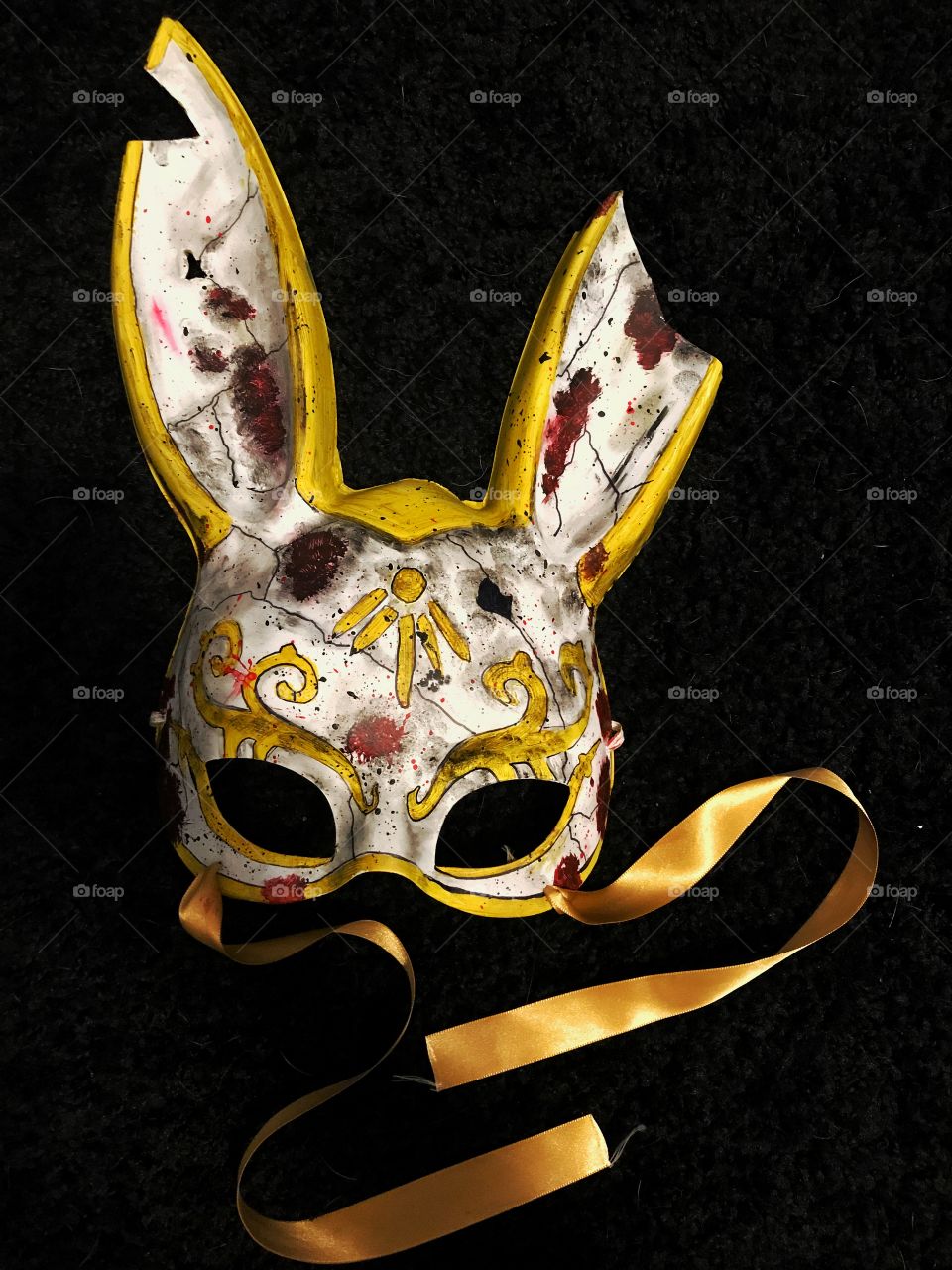 A Bioshock mask I made for Halloween. 