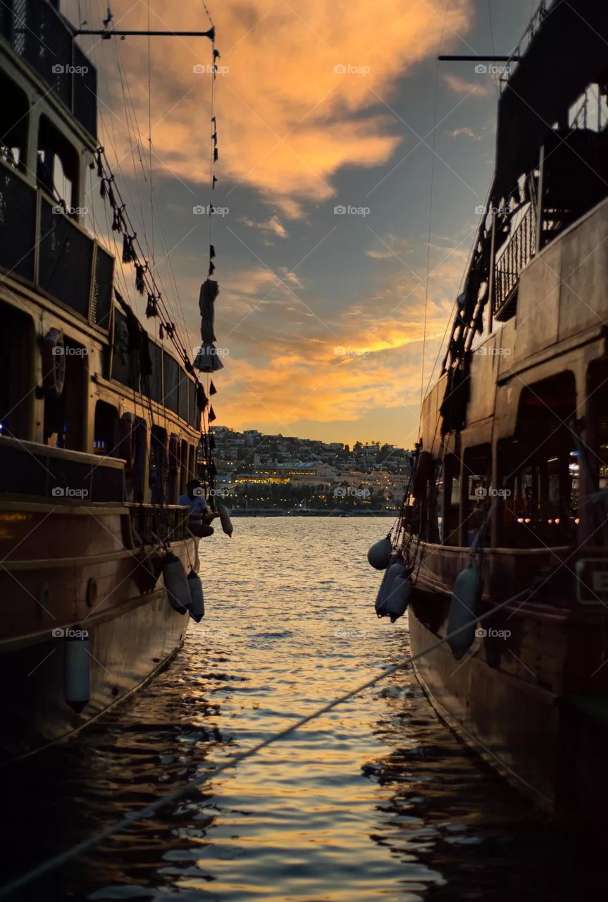 Beautiful sunset