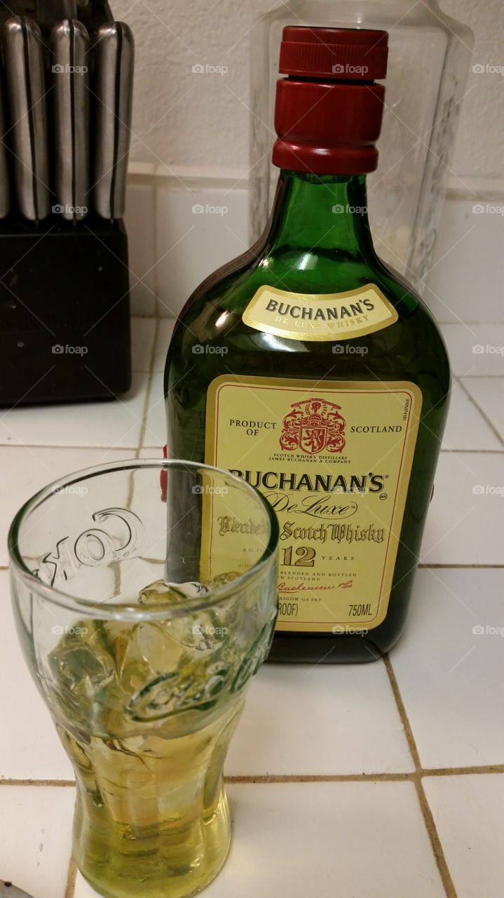 holiday cheer. a drink to the new year