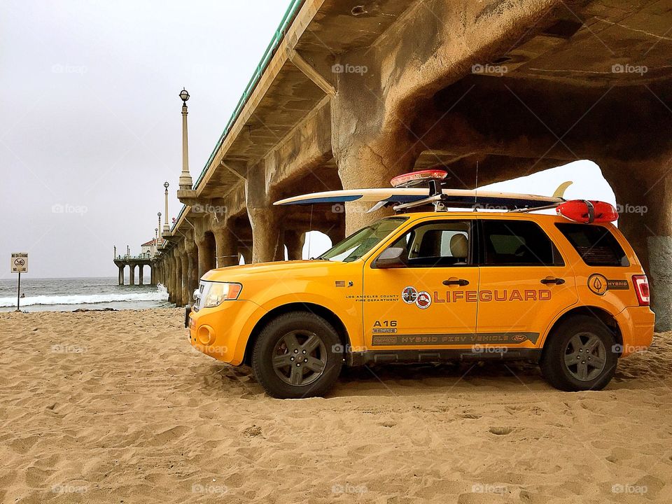 Lifeguard on duty