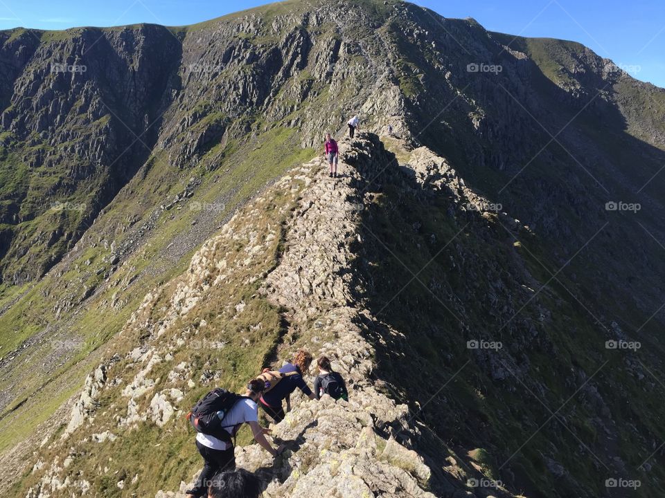 Striding edge England