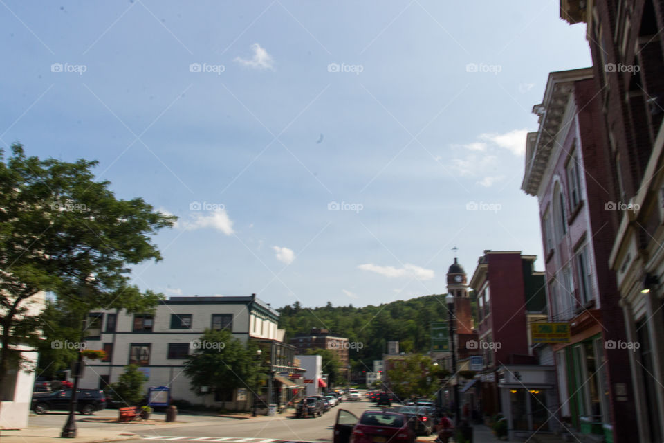 Downtown Saranac Lake, The Capital of the Adirondacks.