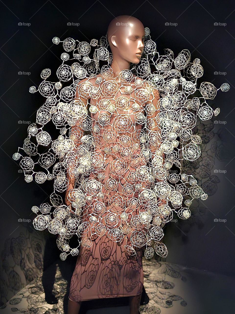 modèle d'iris van Herpen