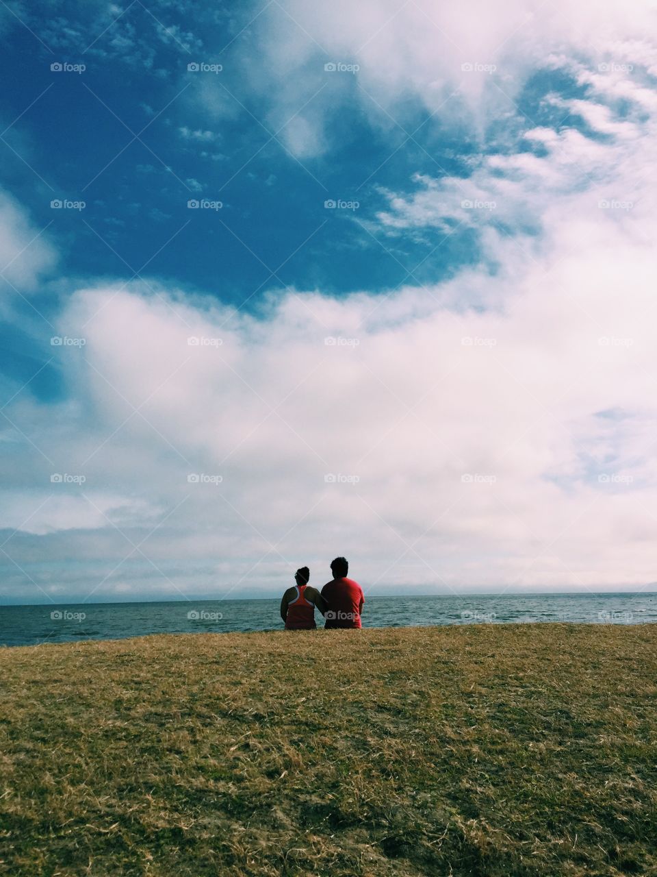 Couple at the beach