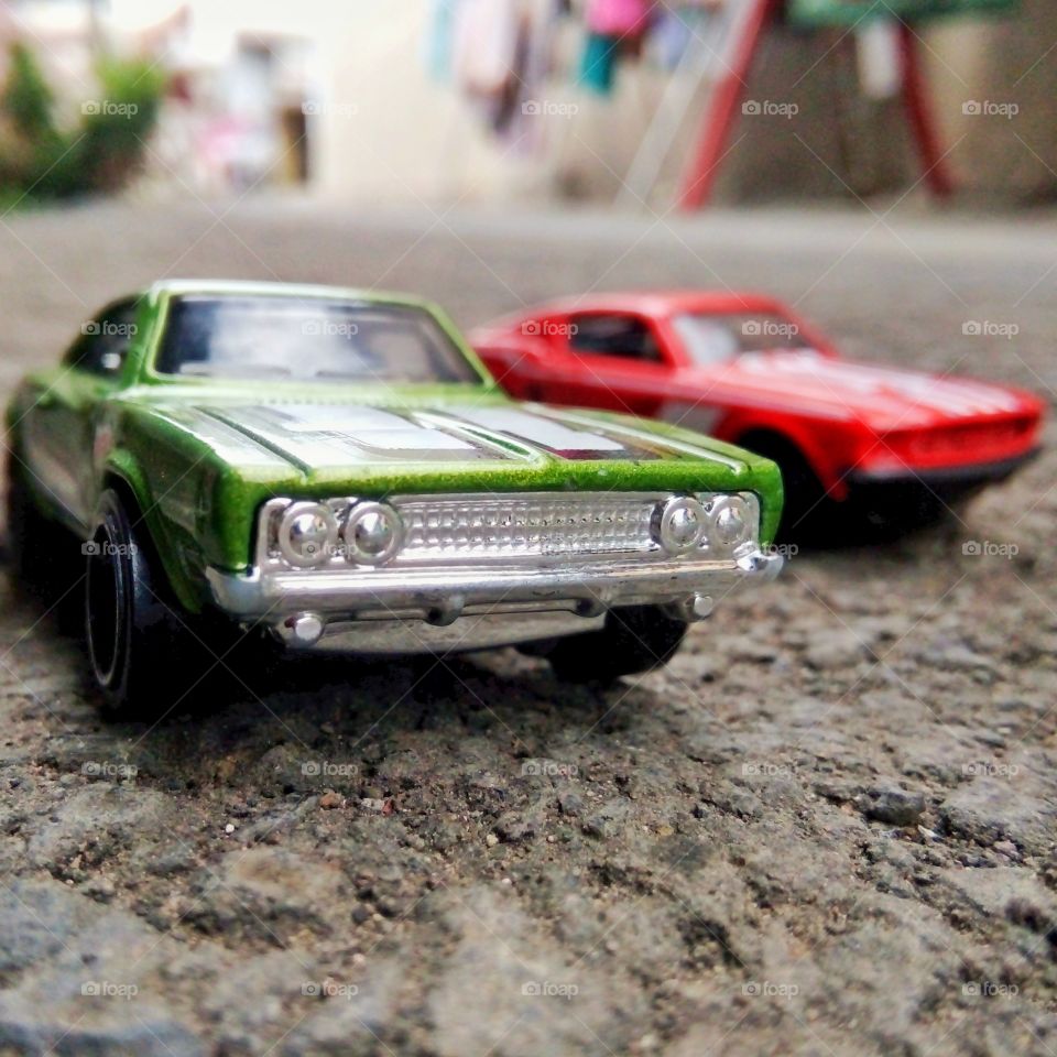 Dodge Charger & Ford Mustang