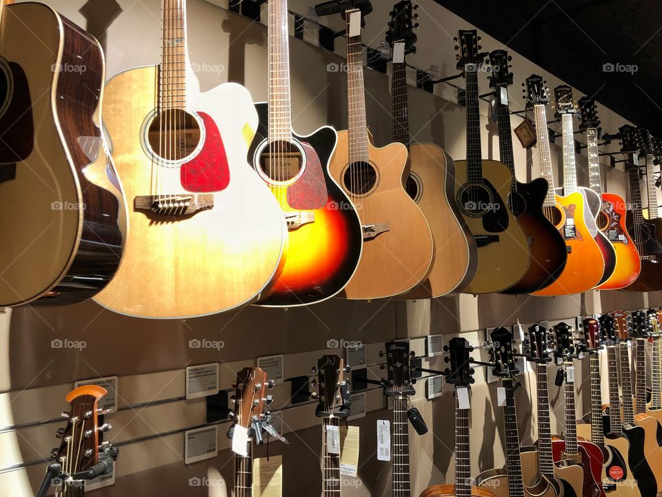 Guitar collection