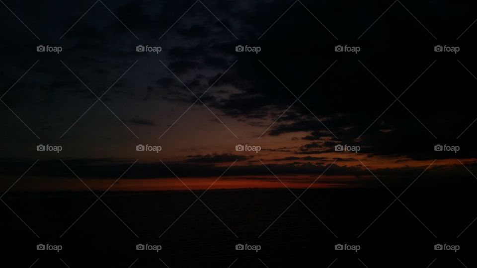 Sunrise Over Lake Michigan