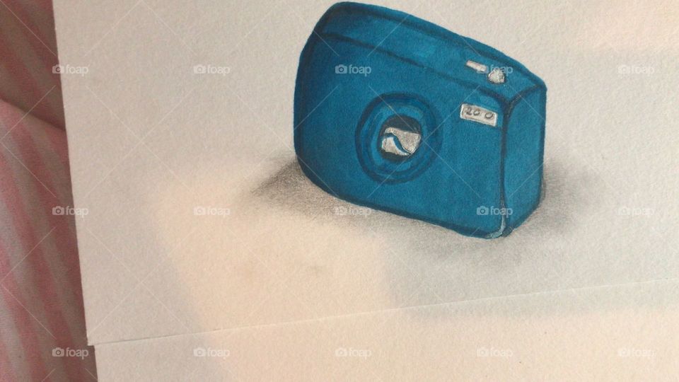 One of best friend's drawings. She still won't admit that she's talented!