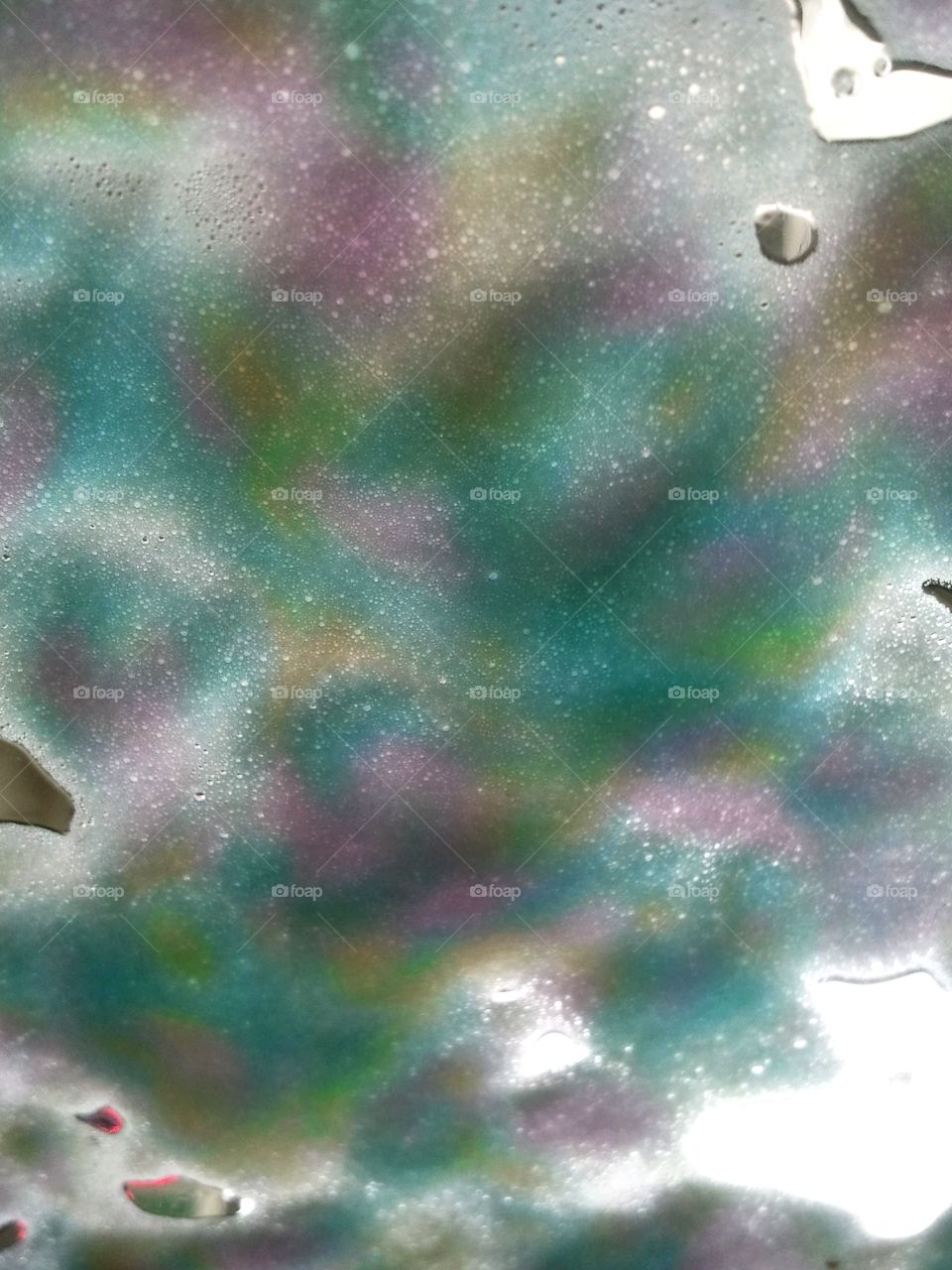 Rainbow bubbles
