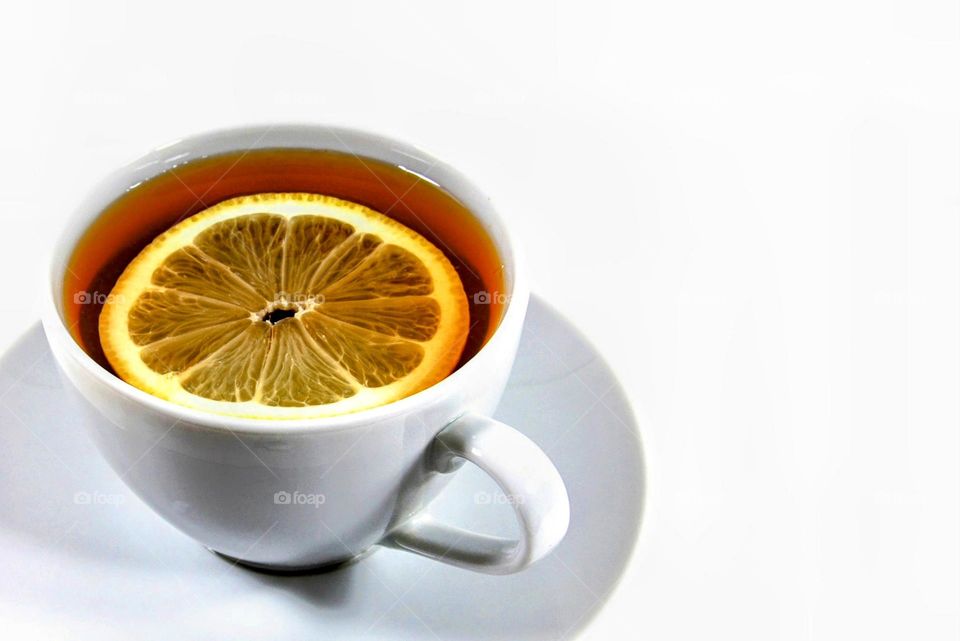 Tea with lemon