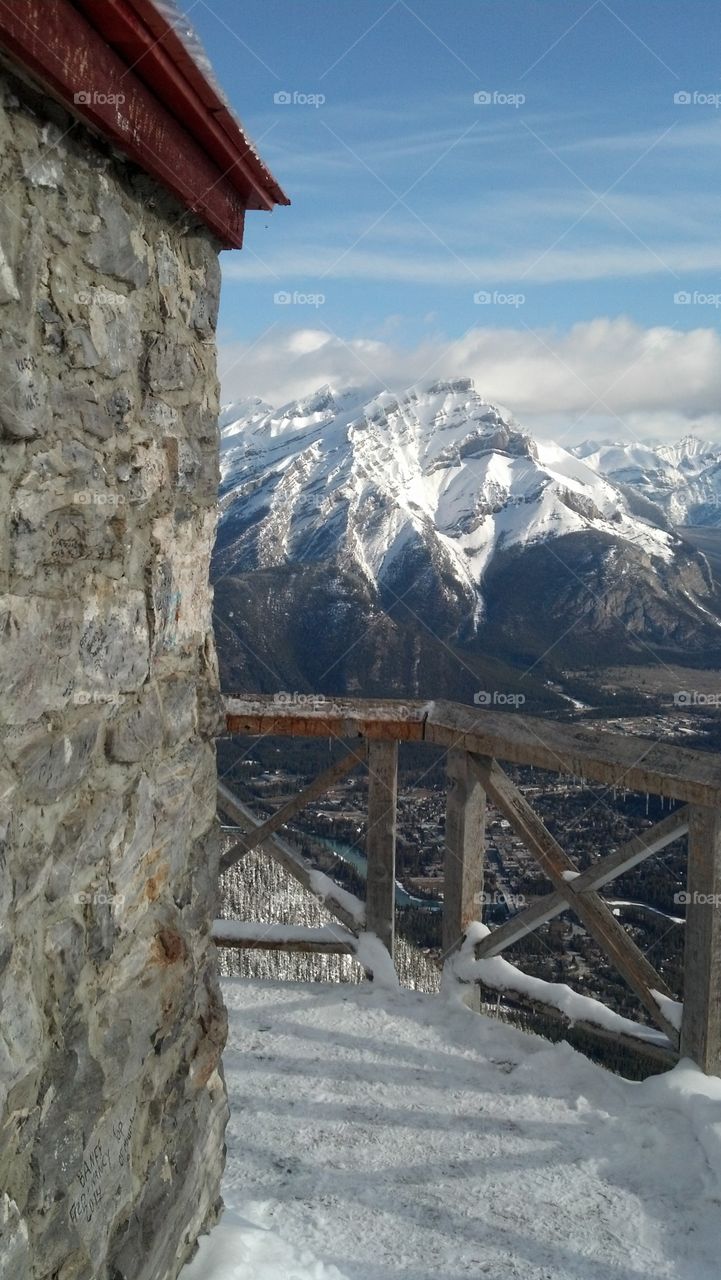Mountain View. taken in Banff, Canada