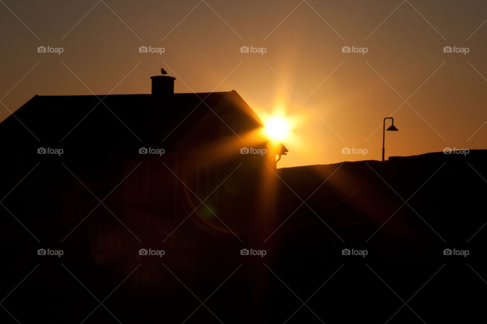 Sunset, Sun, Light, Dawn, Landscape