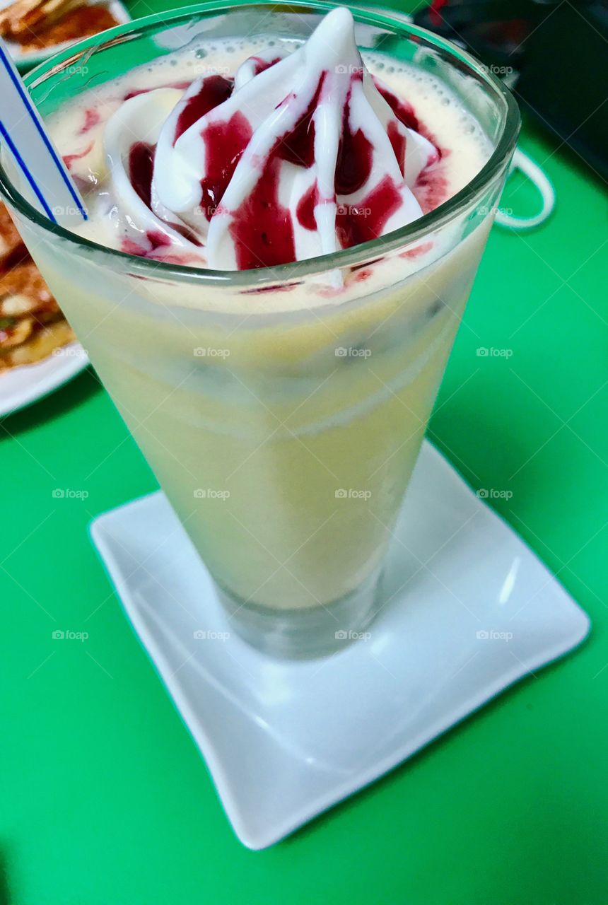 Honey melon yogurt smoothie
Fresh
No sugar
