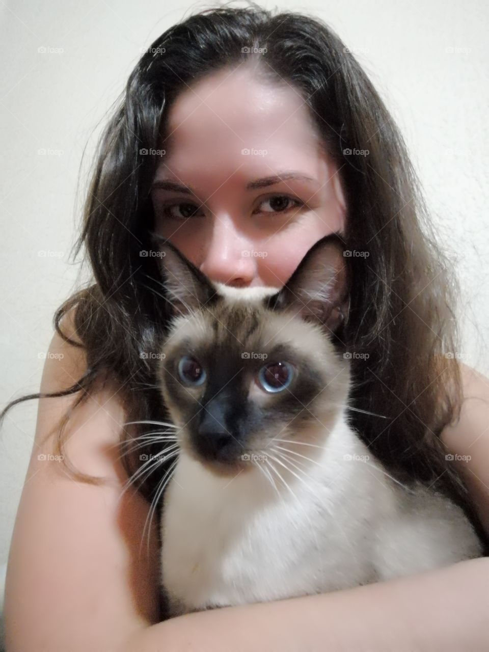 Selfie with my cat