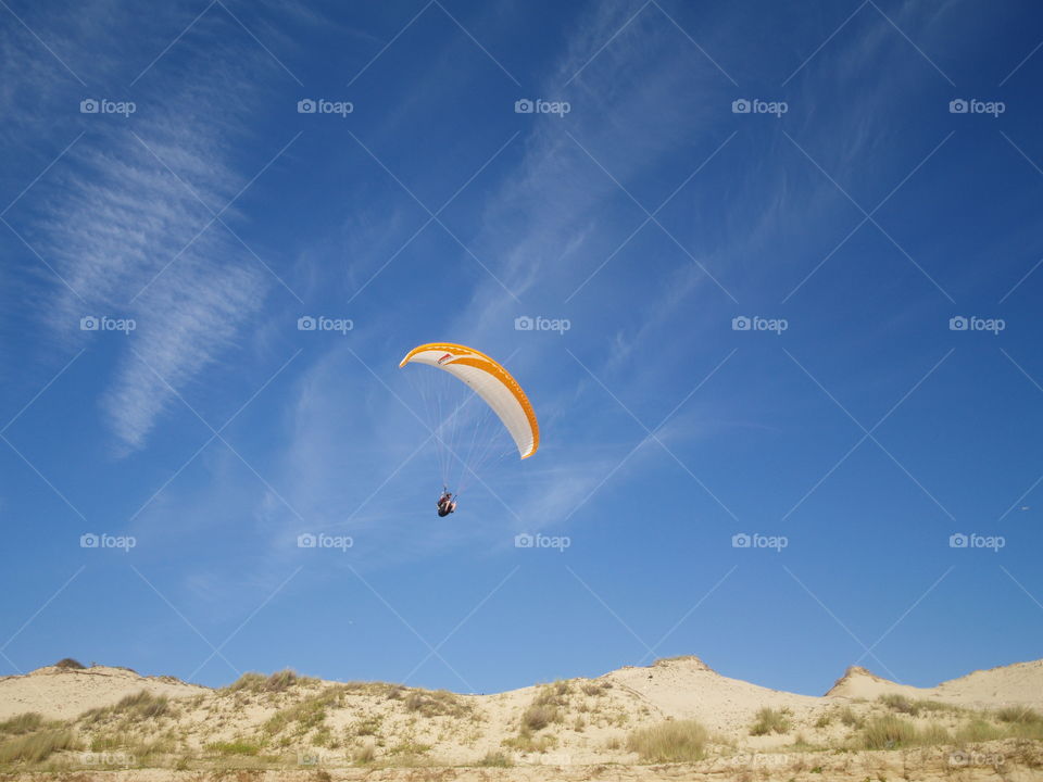 Summer paraglinding