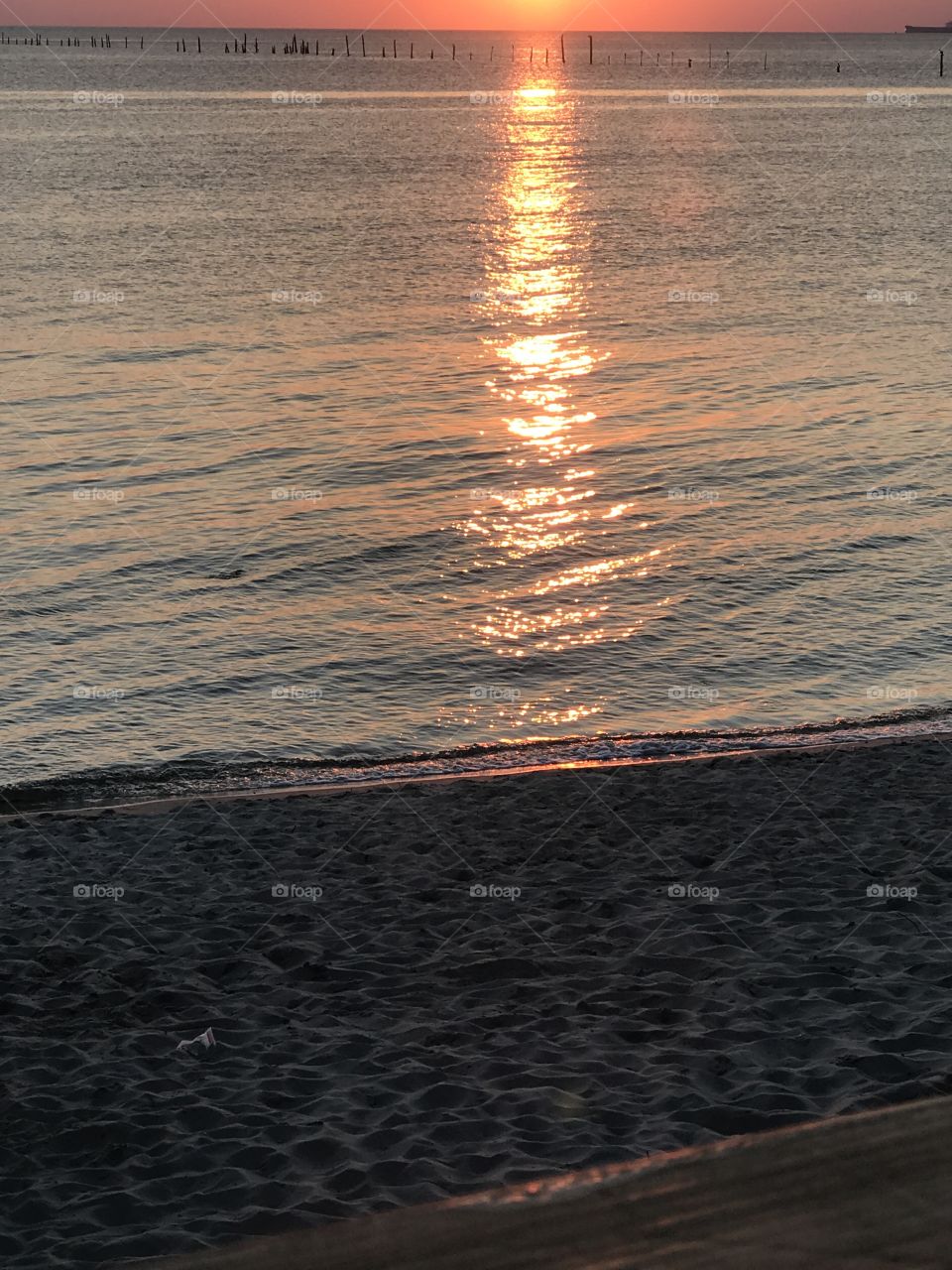 Sunset reflected 