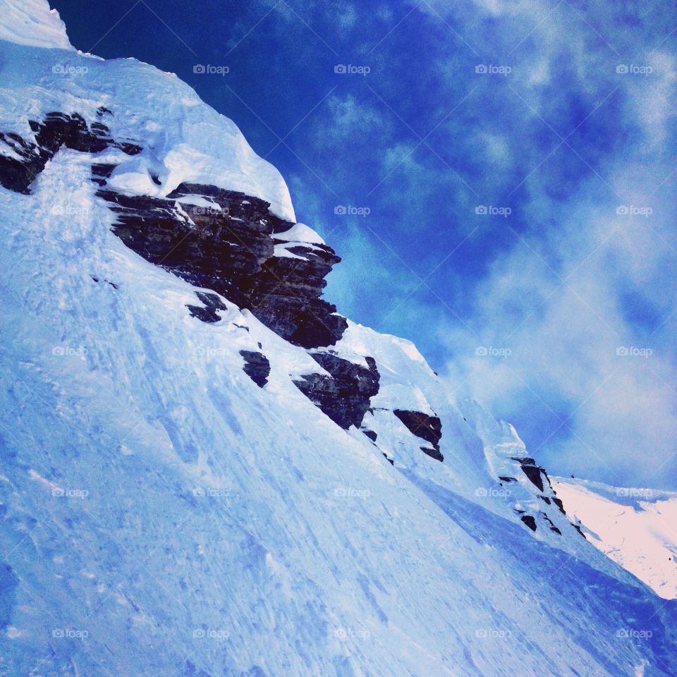 Lots of fresh snow, just outside of Golden