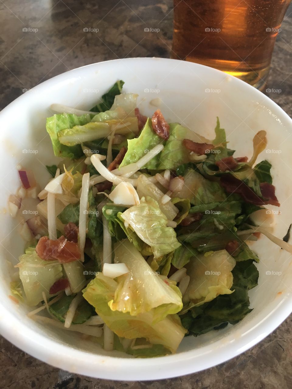 Foo yong supreme salad 