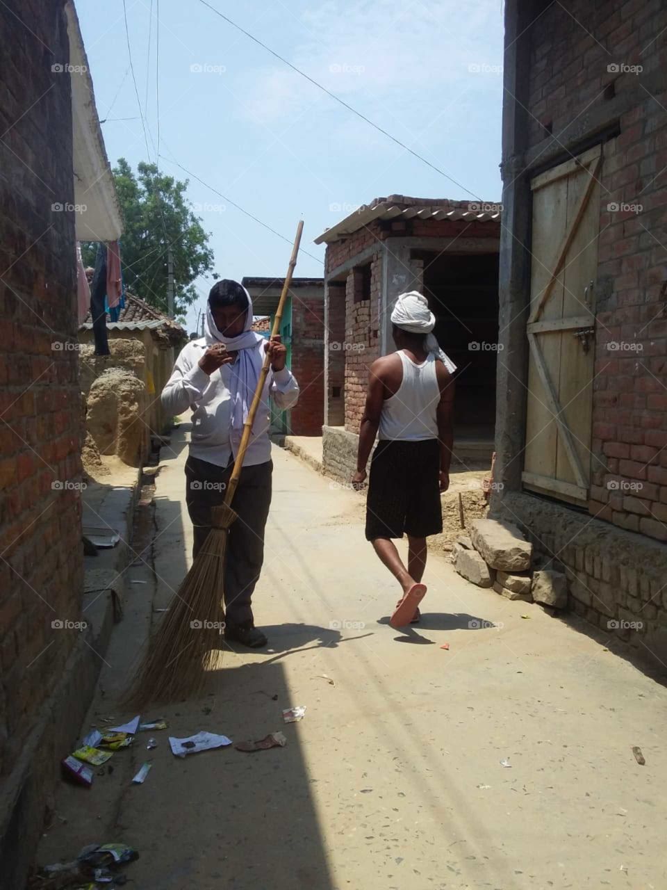 Ruler Development Cleanliness UP India Chandauli