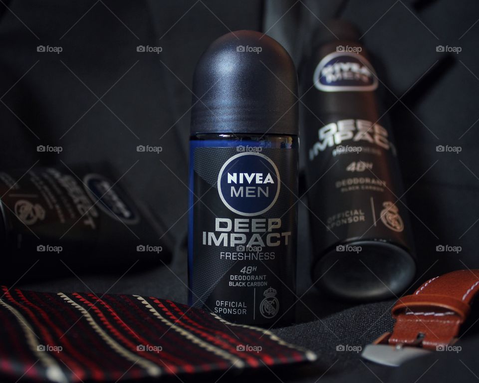 Nivea men deep impact product range...