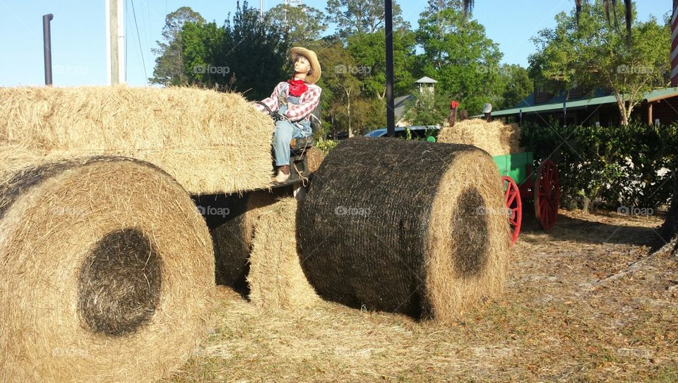 Hay Bale Tractor