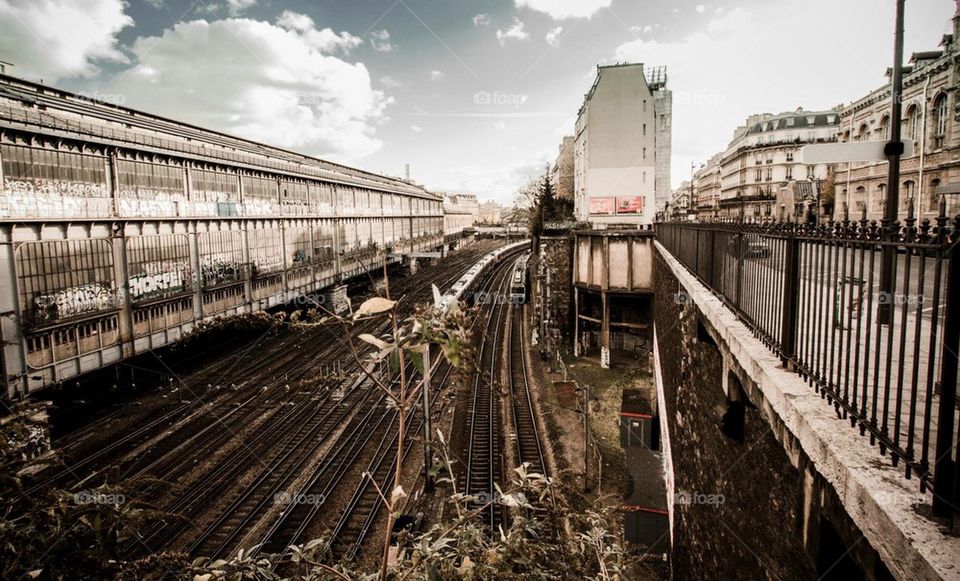 Paris railway station