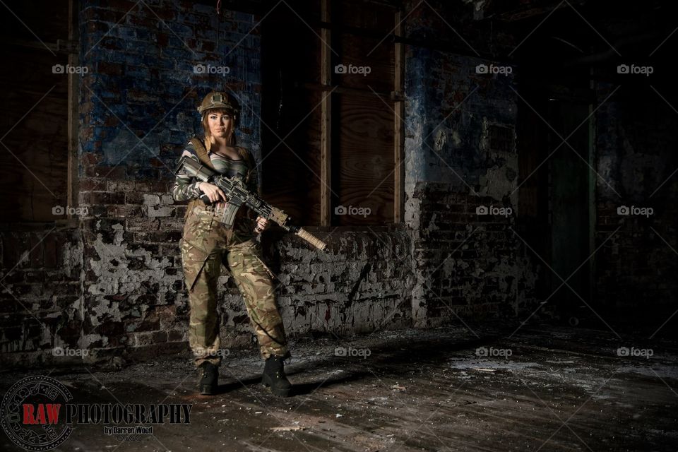 Army cosplay 