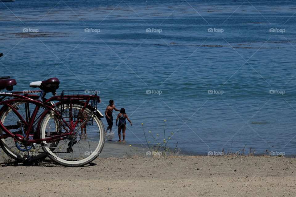 Summer on the beach.